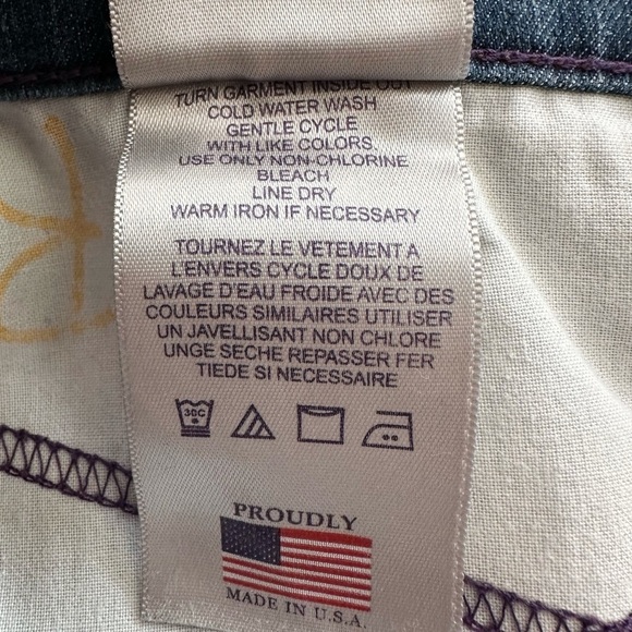 NYDJ Liftuck Blue Denim Modern Bootcut Jeans, Size 12 - Picture 10 of 12